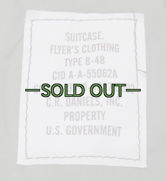 画像4: B-4Bスーツバッグ 空軍 90年代 (4)