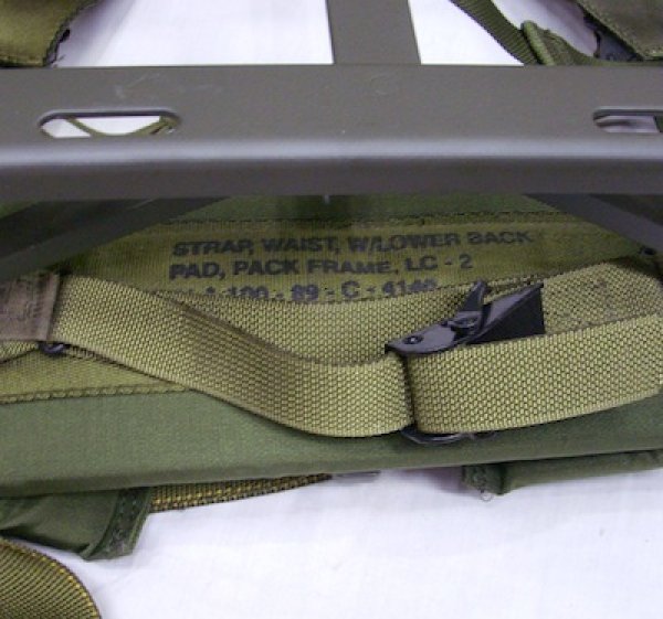 画像5: アリスパック用フレーム　LC-2　　ウエストパッド、ショルダーストラップ付 (5)
