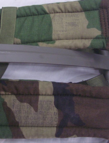 画像8: アリスパック用フレーム　LC-2A　ウエストパッド、大型ショルダーストラップ付 (8)