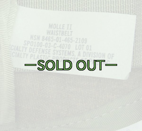 画像5: ウッドランド メインリュック用ウエストベルト　MOLLE2 (5)