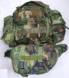 画像2: MOLLE 2　メインパックセット　ウッドランド (2)