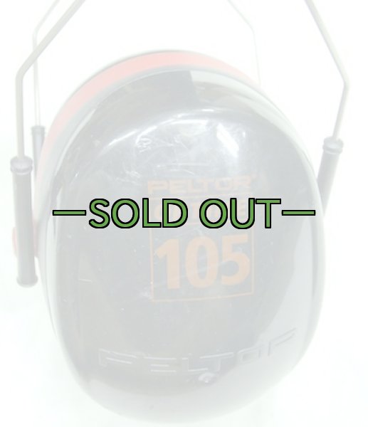 画像2: イヤープロテクター　PELTOR　赤/黒　OPTIME105 (2)