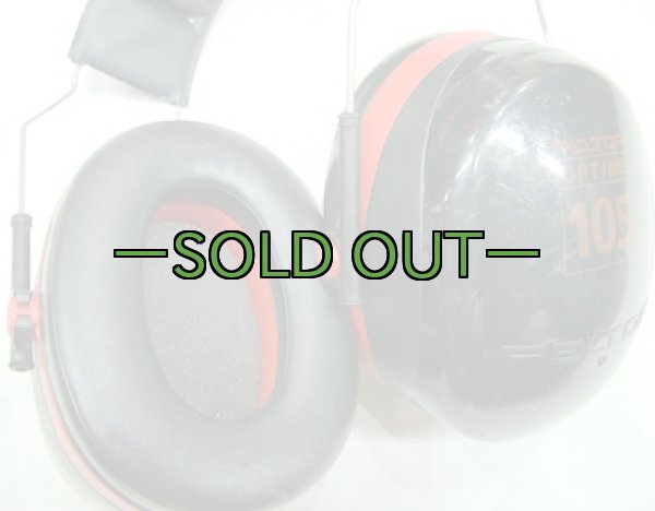 画像3: イヤープロテクター　PELTOR　赤/黒　OPTIME105 (3)