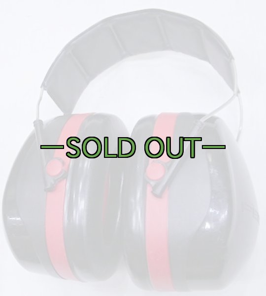 画像4: イヤープロテクター　PELTOR　赤/黒　OPTIME105 (4)