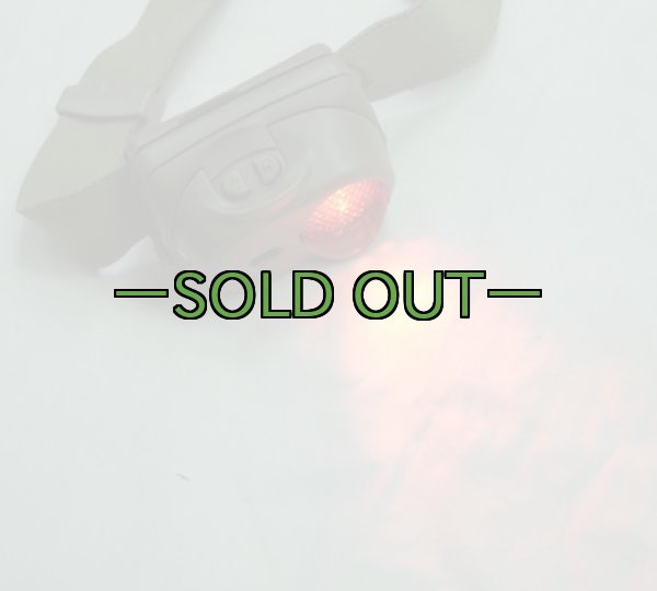 画像5: コヨーテ ヘッドライト　ペツル　白/赤 (5)