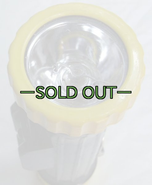 画像4: 米軍ライト 黒×イエロー 70〜80年代 MSHA FULTON N30 (4)