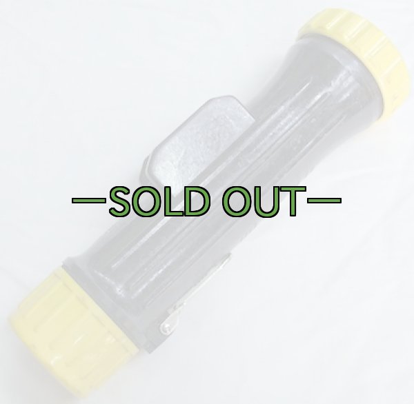 画像7: 米軍ライト 黒×イエロー 70〜80年代 MSHA FULTON N30 (7)