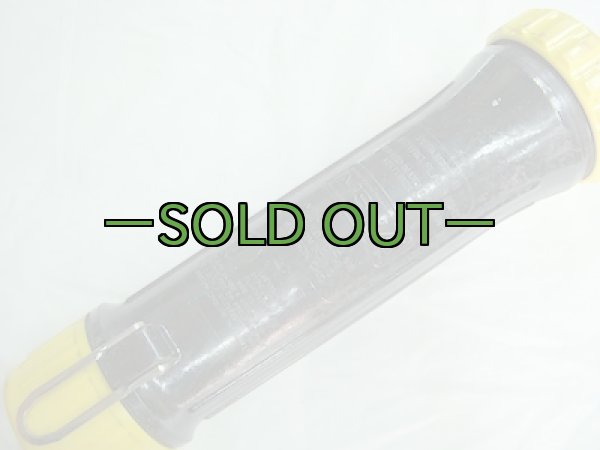 画像9: 米軍ライト 黒×イエロー 70〜80年代 MSHA FULTON N30 (9)