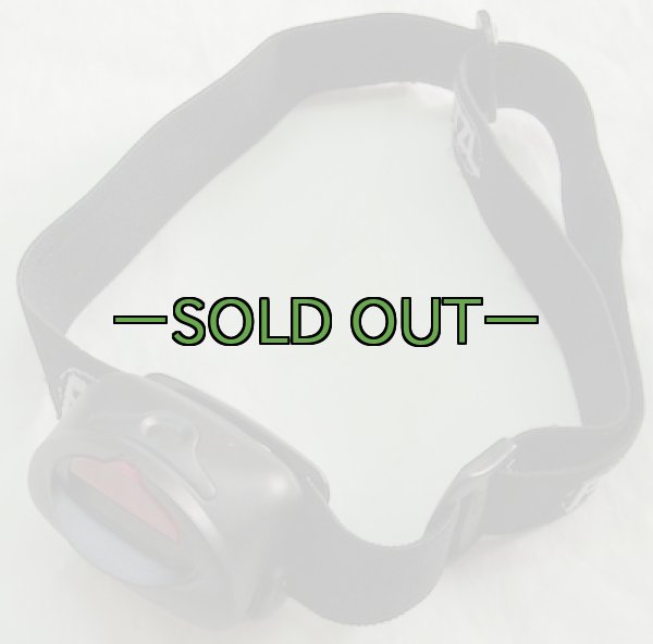 画像2: 黒ヘッドライト　ペツル　白/赤 (2)