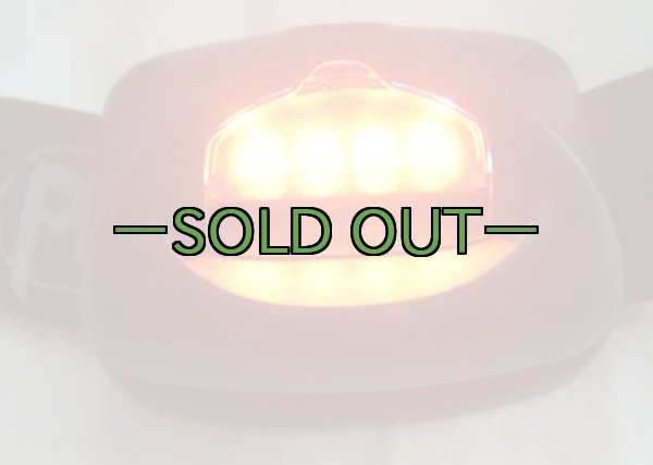 画像6: 黒ヘッドライト　ペツル　白/赤 (6)