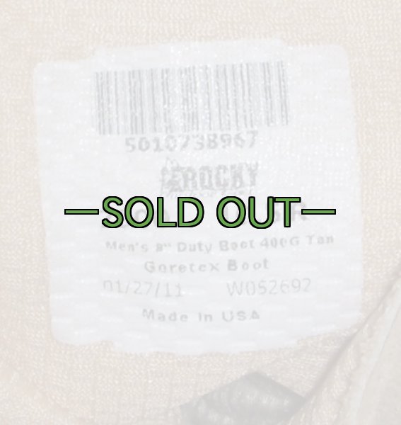 画像3: デザート　ゴアテックス　ブーツ　10.5R　新品同様　ROCKY 7900 (3)