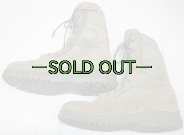 画像2: タクティカル ブーツ　11W　中古良品　BELLEVILLE　サイドジッパー (2)