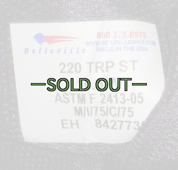 画像3: 黒ジャングルブーツ　10.5W　極上　220 TRP ST BELLEVILLE (3)