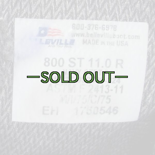 画像3: NAVYゴアテックスブーツ　11R　黒　中古良品　800ST　BELLEVILLE (3)