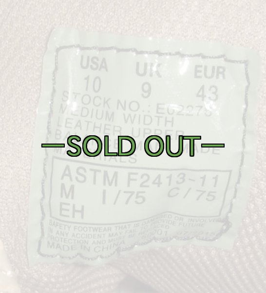 画像3: タクティカル ブーツ　10　未使用　BATES　GX-8　デザート　サイドZIP (3)