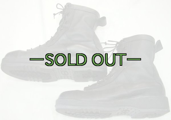 画像2: NAVYゴアテックスブーツ　8.5R　黒　中古上〜　WELLCO (2)