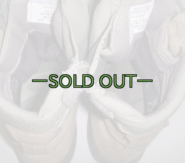 画像5: ABUブーツ　10.5R　中古良品　Belleville　サイドジッパー　610ZST (5)