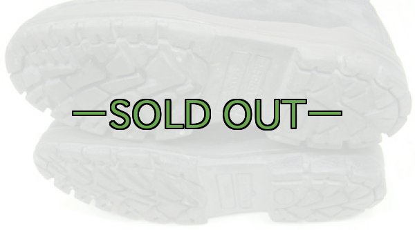 画像5: NAVYレザーブーツ　7M　黒　中古良品〜上　スェード BATES (5)