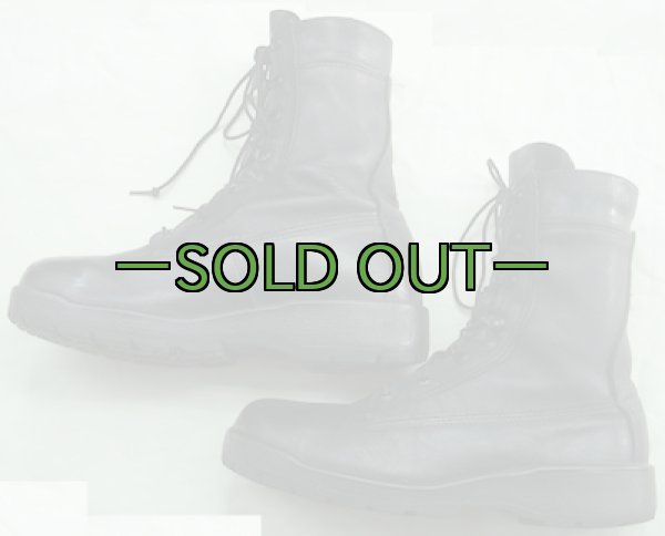 画像2: NAVYレザーブーツ　8.5M　黒　中古良品　360ST　BELLEVILLE (2)