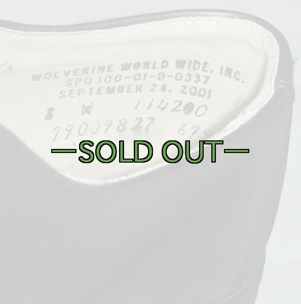 画像3: GIレザー ドレスシューズ　8W　未使用　2001年 (3)