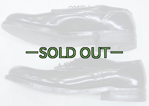 画像4: GIレザー ドレスシューズ　8-1/2R　未使用　1989年 (4)