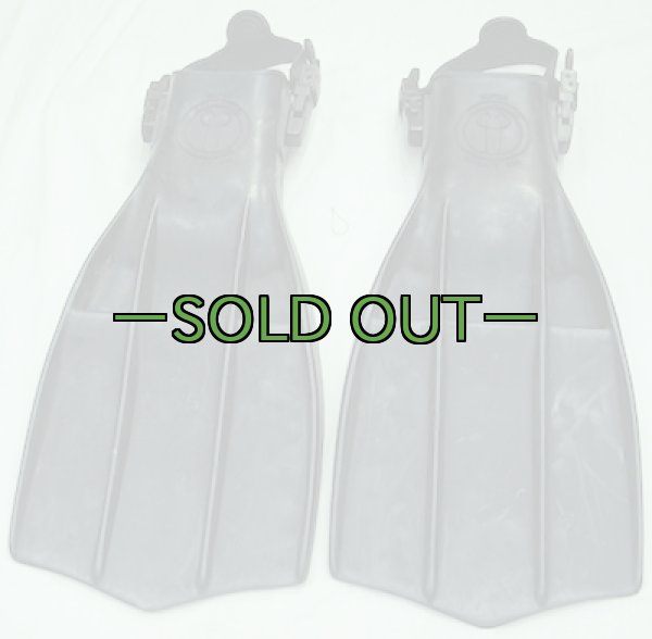 画像2: 米軍放出フィン　アクアラング　スーパーロケットフィン (2)