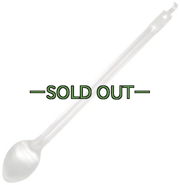 画像2: 軍用大型スプーン　ロング　アウトドア向き (2)