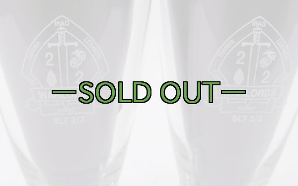 画像3: ビアグラス　MC BLT 2/2 　2006年　2個セット (3)