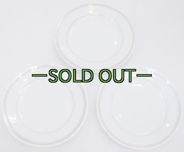 画像4: 米軍陶器皿5枚セット　NAVY　中古上 (4)