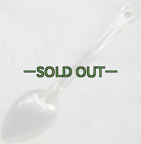 画像2: 軍用大型スプーン ショート USMC CRUSADER WARE 40年代 アウトドア向き (2)