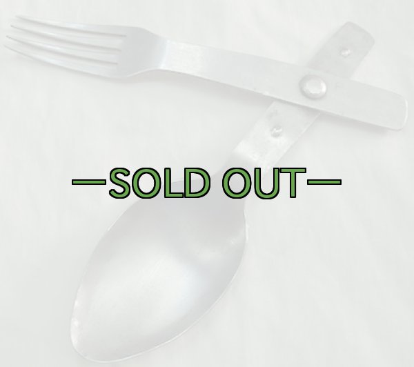 画像3: 米軍放出　食事用スプーン＆フォーク 40〜50年代 (3)