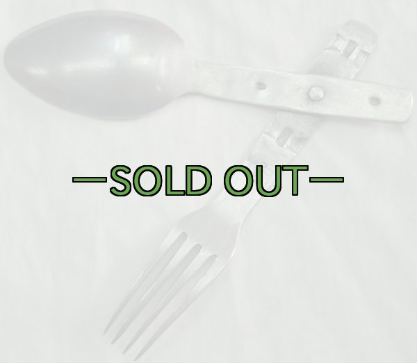 画像5: 米軍放出　食事用スプーン＆フォーク 40〜50年代 (5)