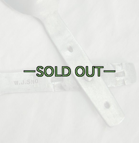 画像6: 米軍放出　食事用スプーン＆フォーク 40〜50年代 (6)