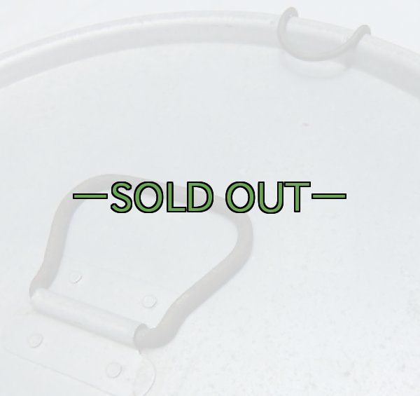 画像4: 軍用　丸ナベ　40年代　直径31cm×高さ11cm (4)