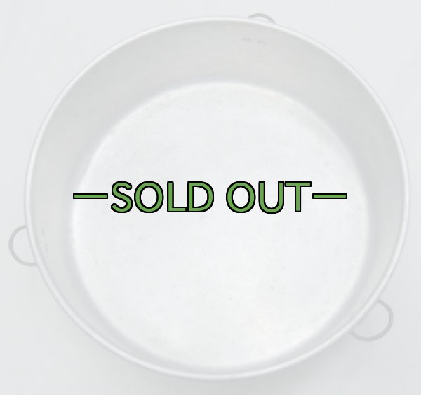 画像8: 軍用　丸ナベ　40年代　直径31cm×高さ11cm (8)