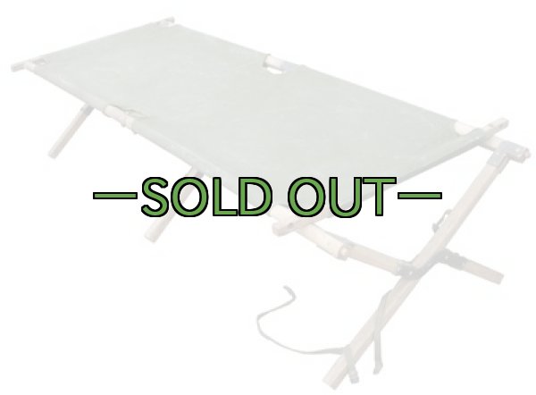 画像2: 軍用木製コット 60年代　中古良品01 (2)