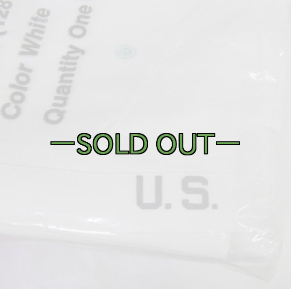 画像2: 軍用ベッドシーツ 白　TYPE2　60年代？ (2)