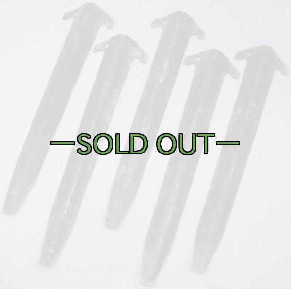 画像2: 軍用ODテントペグ　30cm (2)