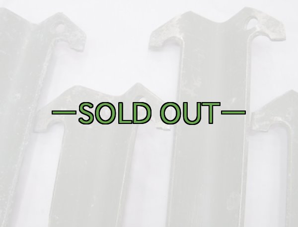 画像3: 軍用ODテントペグ　30cm (3)