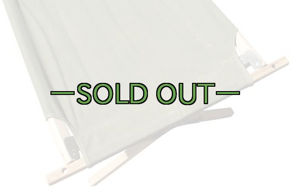 画像10: 軍用木製コット 60年代　中古上01 (10)