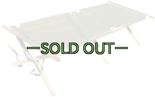 画像11: 軍用木製コット 60年代　中古上01 (11)