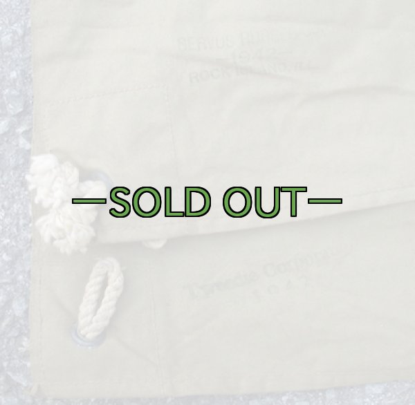 画像9: カーキパップテント　40年代　シェルターハーフのみ (9)