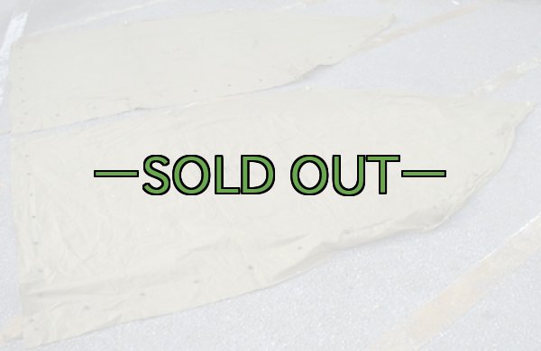 画像2: カーキパップテント　40年代　シェルターハーフのみ (2)