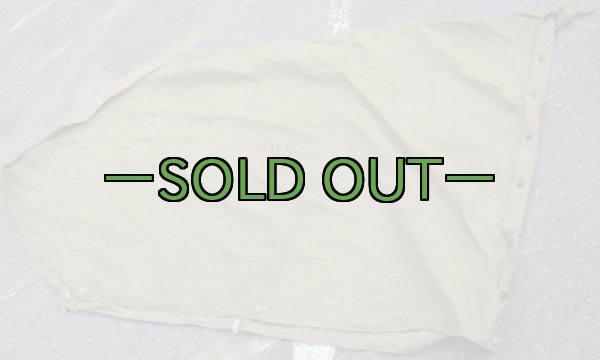 画像7: カーキパップテント　40年代　シェルターハーフのみ (7)