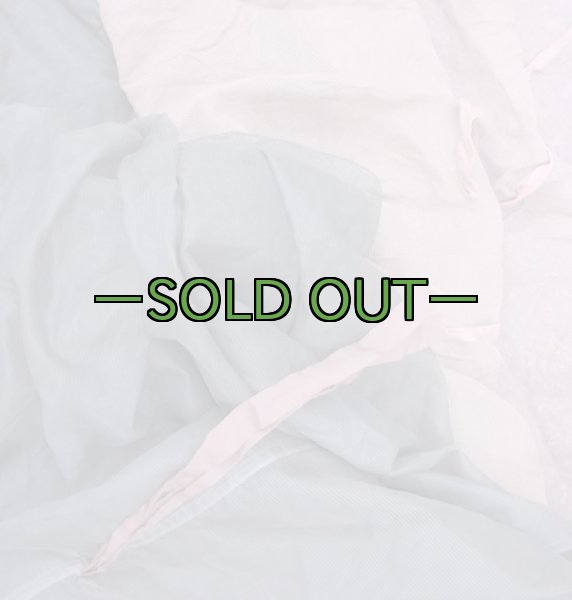 画像4: コット用カヤ　蚊帳　50年代　カーキ/OD (4)