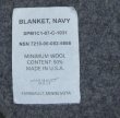 画像2: 軍用毛布　ブランケット　NAVY　グレー (2)