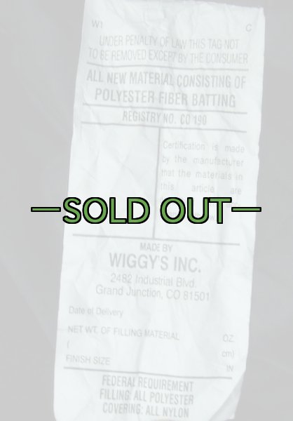 画像3: WIGGYS寝袋　黒　マクラ圧縮サック付 (3)