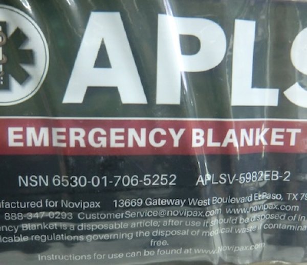 画像2: サバイバル ブランケット　APLS (2)