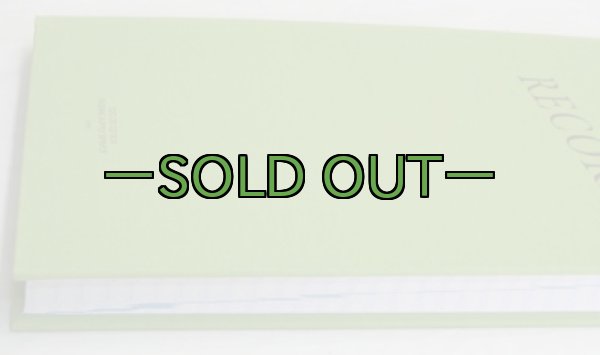 画像4: 軍用ノート　RECORD (4)