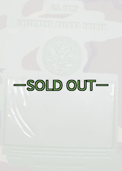 画像2: ARMYレコードフォルダー　ファイル　ウッドランド (2)